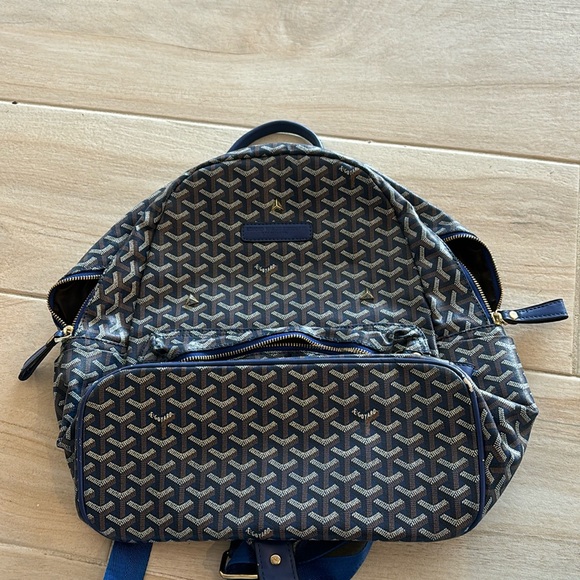 Blue backpack like new - Picture 3 of 9